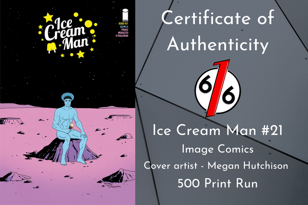 ICE CREAM MAN #21 SET OF 3 MEGAN HUTCHISON Exclusive + Cover A & B