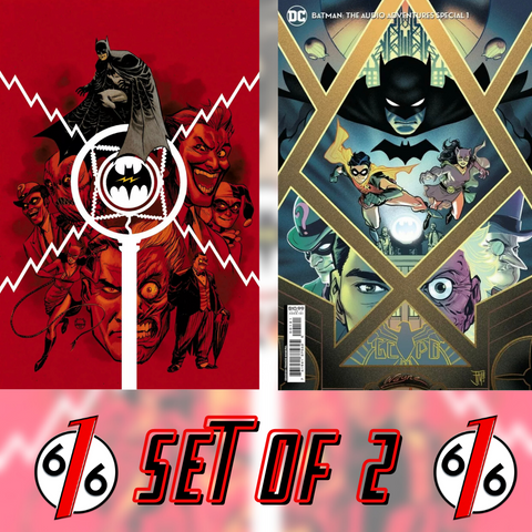 🚨🔥🦇 BATMAN THE AUDIO ADVENTURES SPECIAL #1 SET Cover A & B Manapul Variant