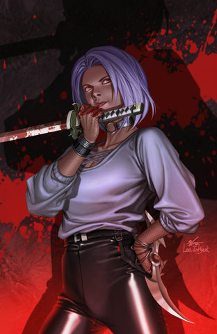 BLOODLINE DAUGHTER OF BLADE 1 INHYUK LEE 616 Comics Virgin Variant 