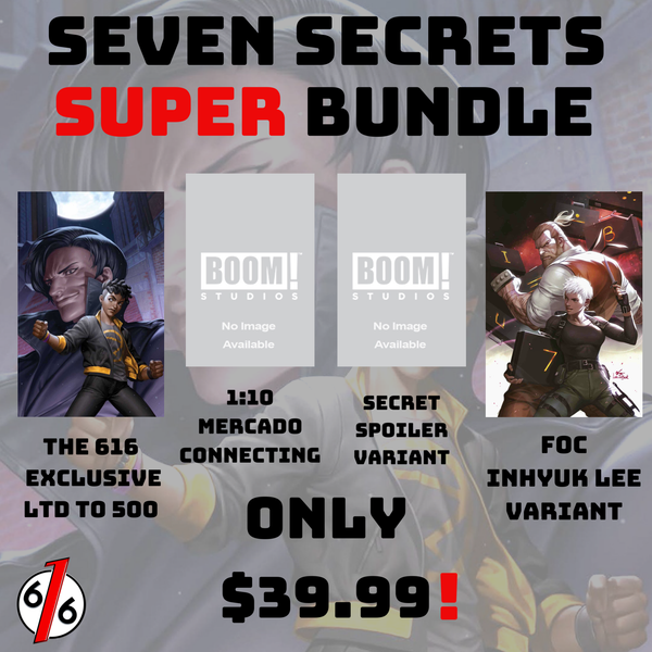 SEVEN SECRETS #1 SUPER BUNDLE Set of 4 Exclusive & Other Variants