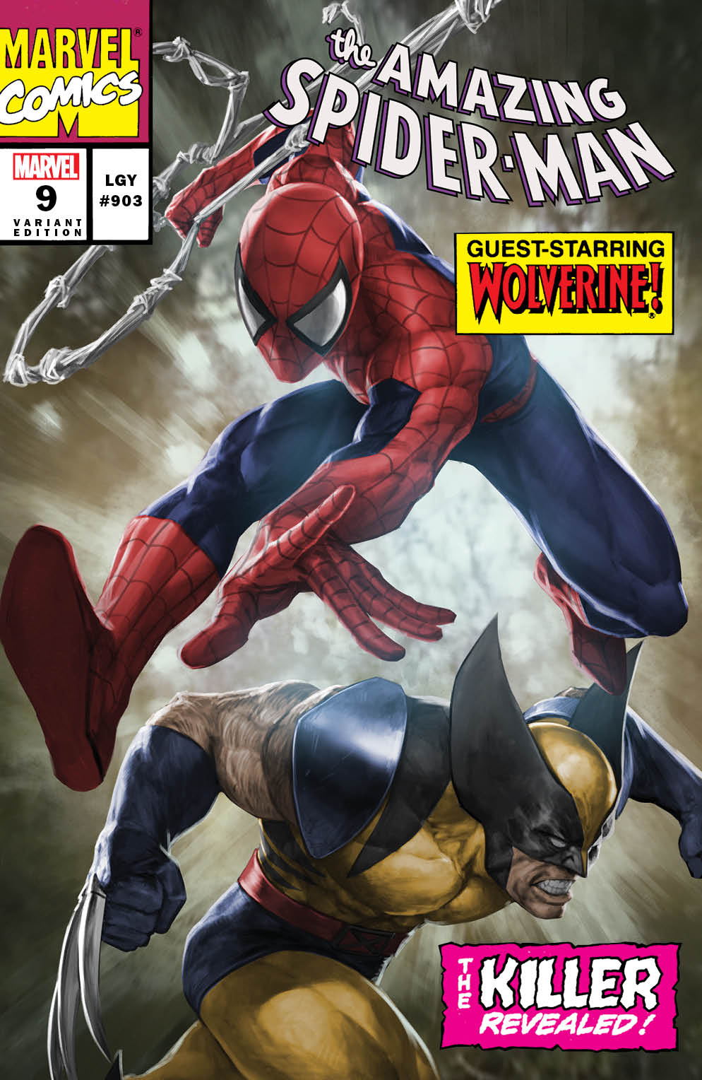AMAZING SPIDER-MAN #9 SKAN 616 MCFARLANE Homage Trade Dress