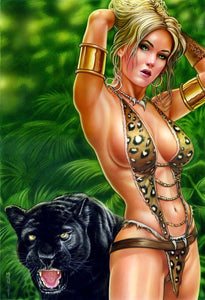 SHEENA QUEEN OF THE JUNGLE #1 MONTE MOORE Virgin Variant LTD 500