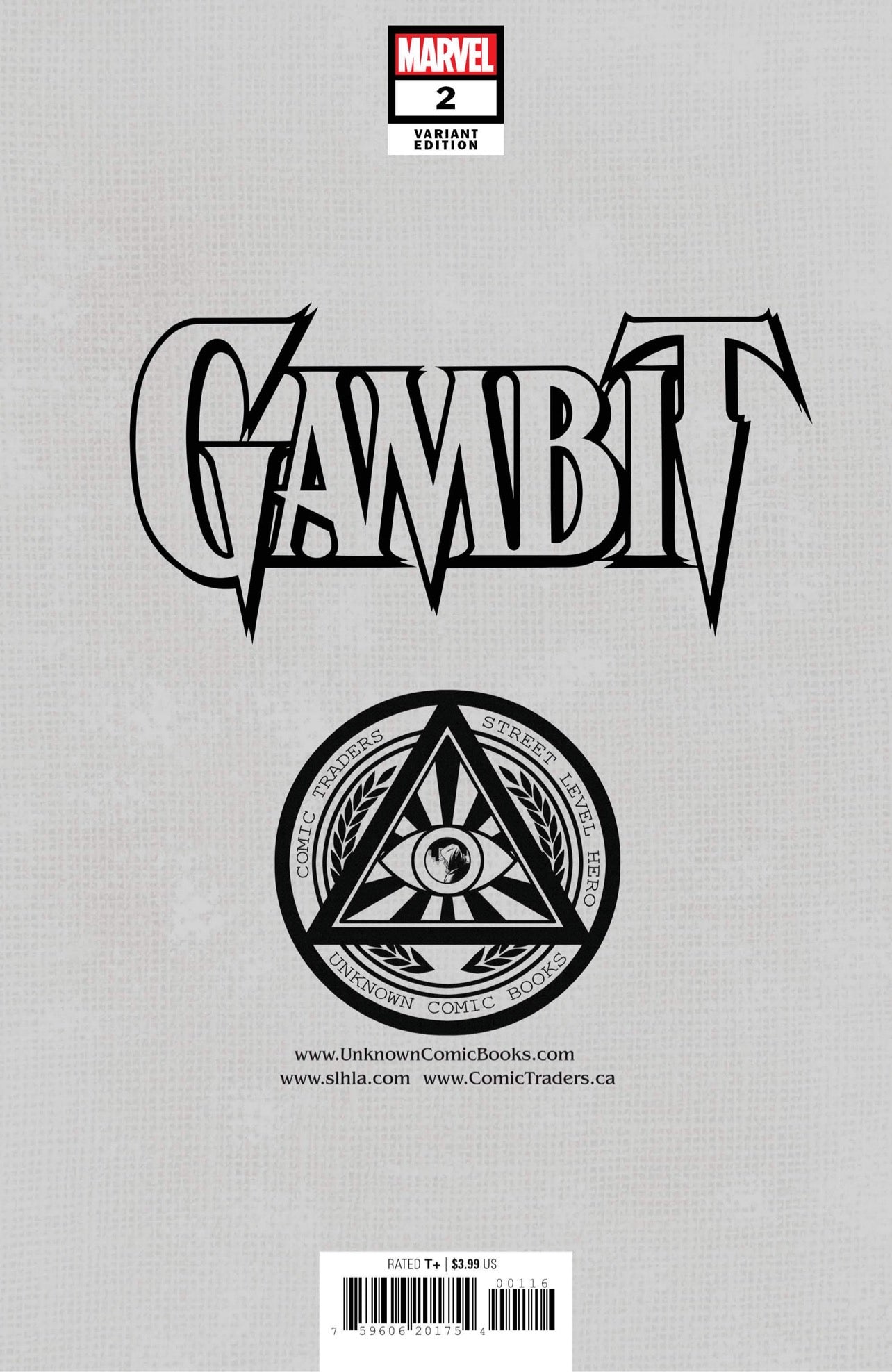 GAMBIT #2 MIGUEL MERCADO Unknown 616 Comics Virgin Variant – The