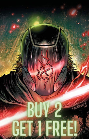 BUY 2 GET 1 FREE STAR WARS CRIMSON REIGN #2 KIRKHAM Ren Virgin Variant - 3 Copies