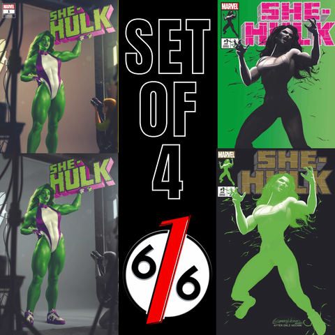 SHE-HULK #1 RAHZZAH & GREG HORN Variant Set Hulk #377 Homage LTD 1000