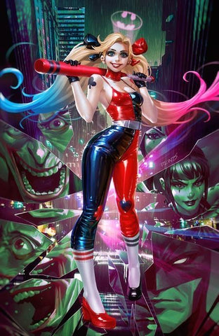 🚨🔥 HARLEY QUINN #1 DERRICK CHEW Card Stock Variant NM Gemini Shipping