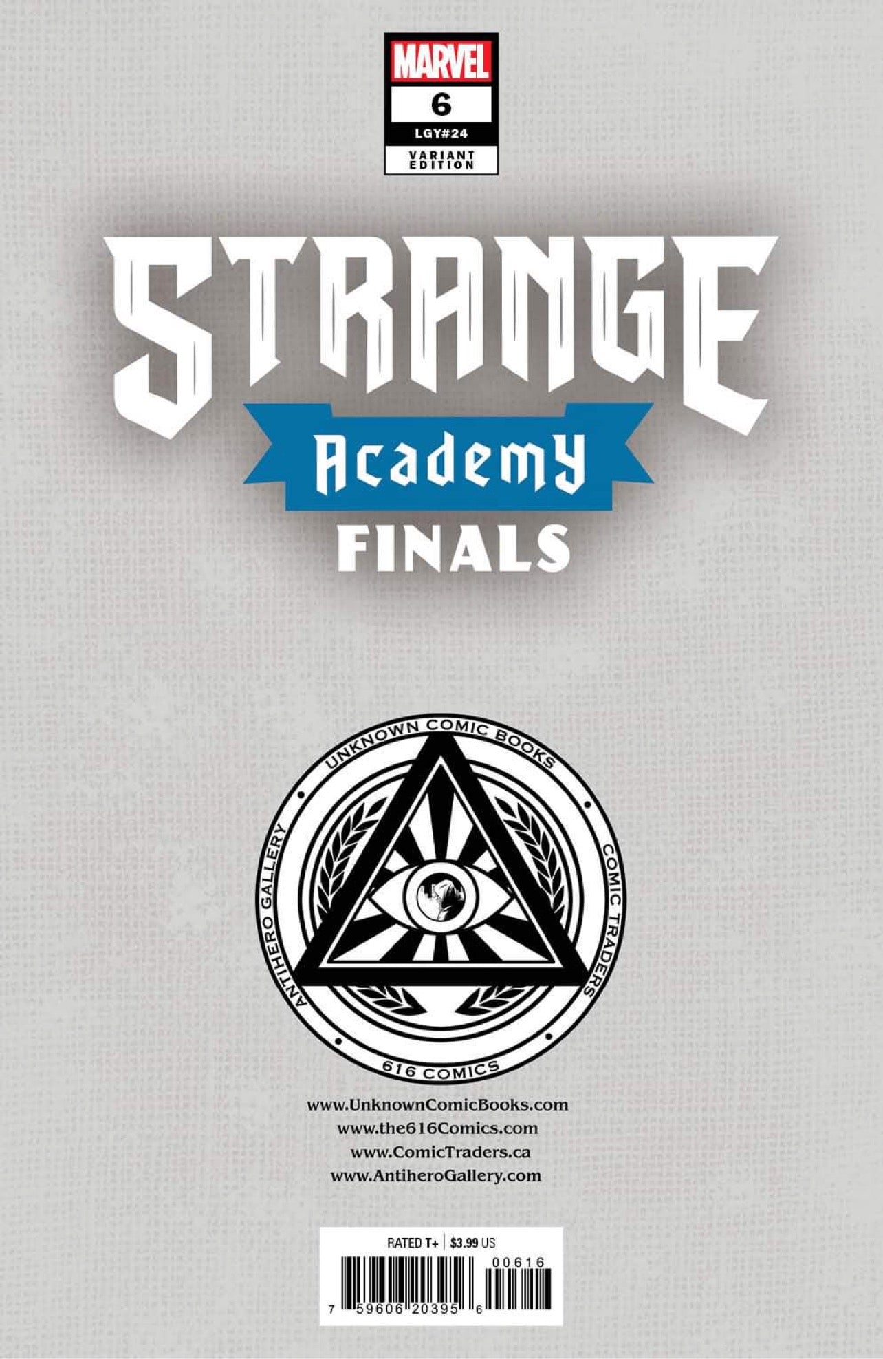 アート・デザイン・音楽 Strange Academy #4 & #6 variants STRANGE ACADEMY #4 & #6 & #8 (DAVID NAKAYAMA & Anacleto TRADES