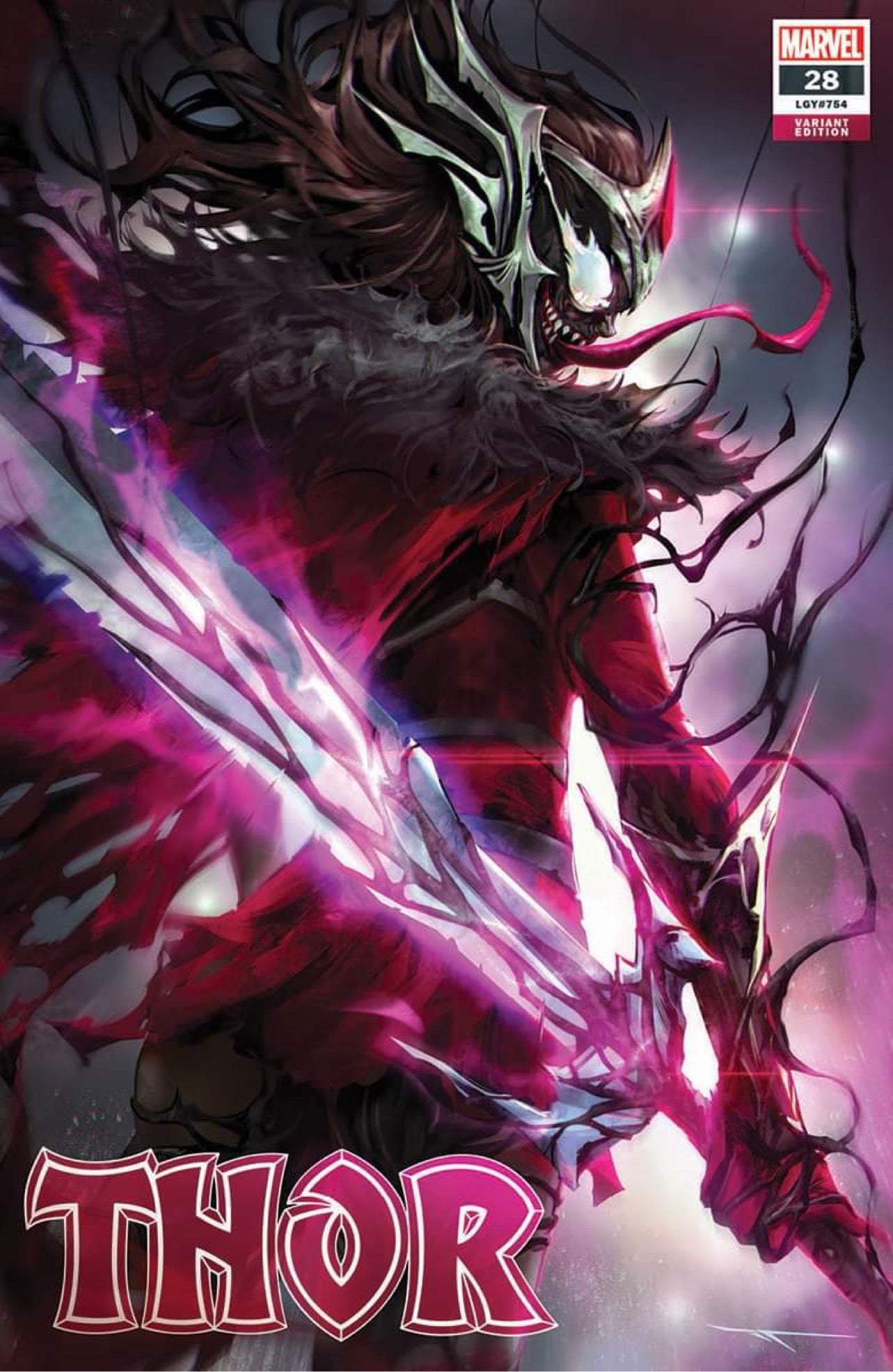 THOR #28 IVAN TAO Unknown 616 Venomized Virgin Variant & FREE