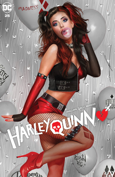 HARLEY QUINN 25 CARLA COHEN Trade & Virgin & Foil & 1:25 FRISON & 1:50 EJIKURE Variant