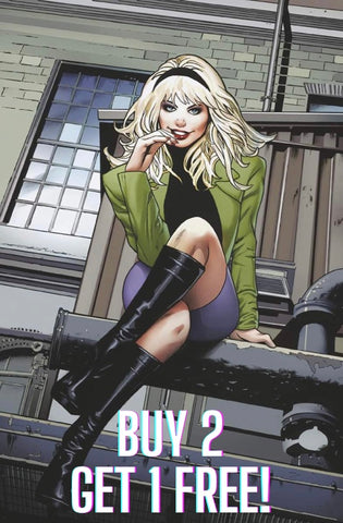 BUY 2 GET 1 FREE - SPIDER-GWEN GWENVERSE #1 SECOND PRINT GREG LAND Virgin Variant - 3 Copies