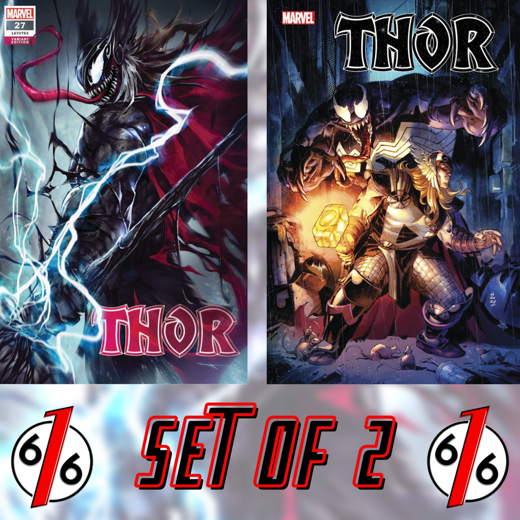 THOR #27 SET IVAN TAO Unknown 616 Variant & NIC KLEIN Main Cover THOR #27 SET IVAN TAO Unknown 616 Variant & NIC KLEIN Main Cover