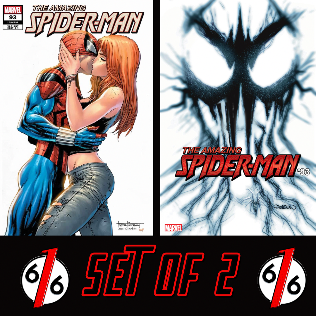 AMAZING SPIDER-MAN #93 SET KIRKHAM & GLEASON Webhead Variant 