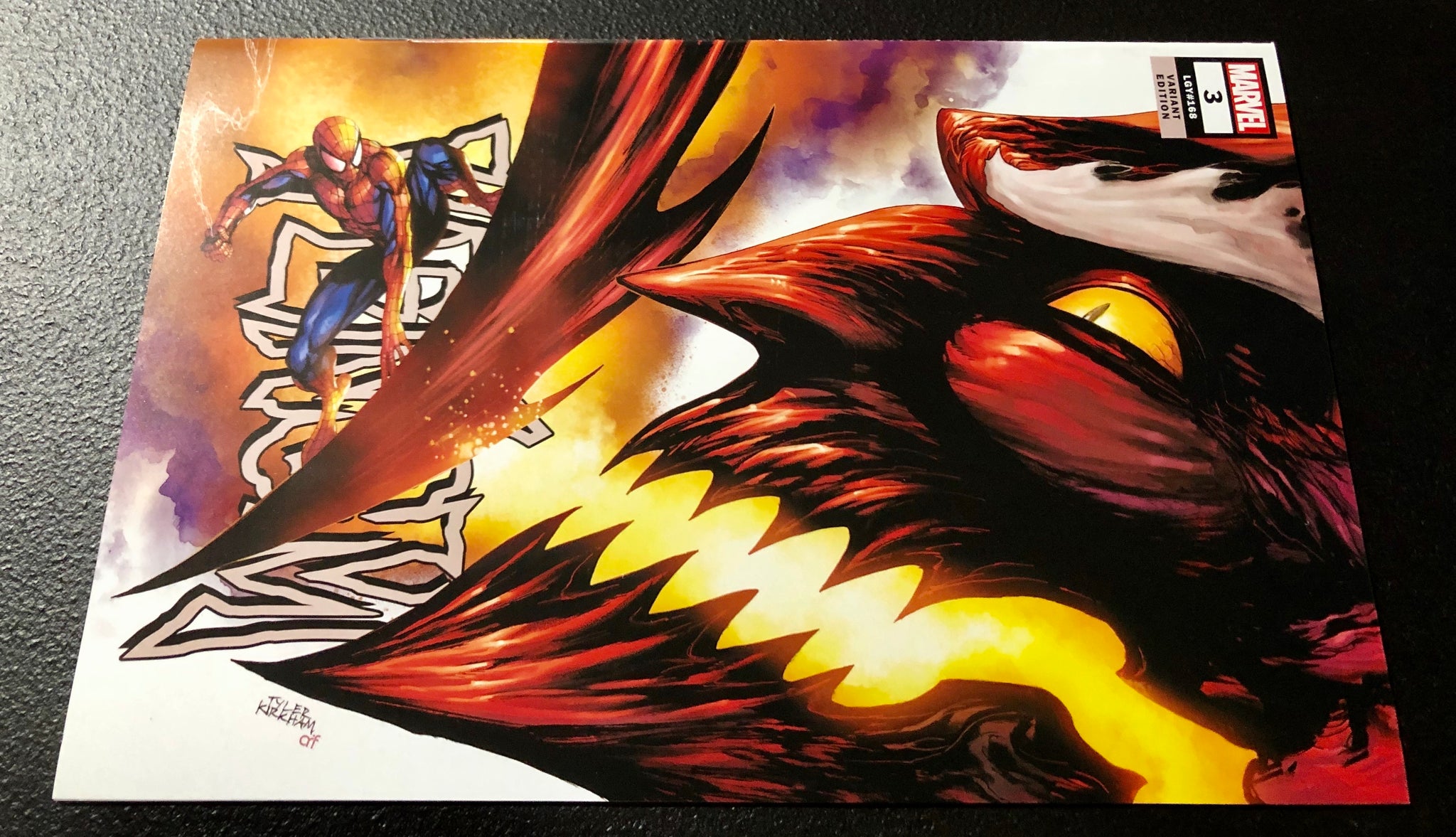 VENOM #3 TYLER KIRKHAM Exclusive Red Goblin Trade Dress – The 616