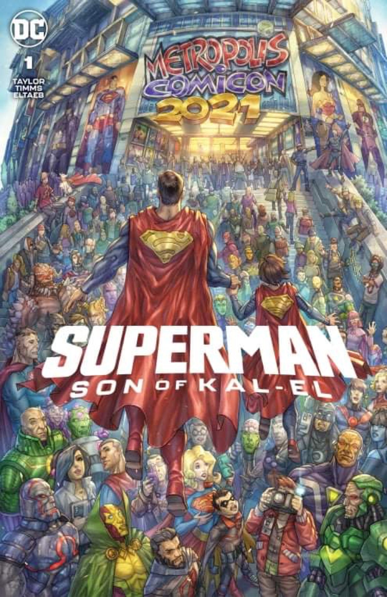 SUPERMAN SON OF KAL-EL #1 ALAN QUAH Exclusive Trade Dress Variant LTD 3000