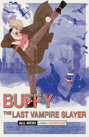 BUFFY THE LAST VAMPIRE SLAYER #1 HUTCHISON-CATES 616 Variant LTD 1000
