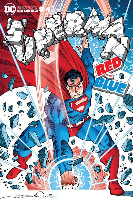 🚨💥 SUPERMAN RED & BLUE #4 Cover B Walter Simonson Variant Thor #337 Homage