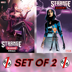 STRANGE ACADEMY FINALS #1 R1C0 Variant & RAMOS Main SCARLET WITCH