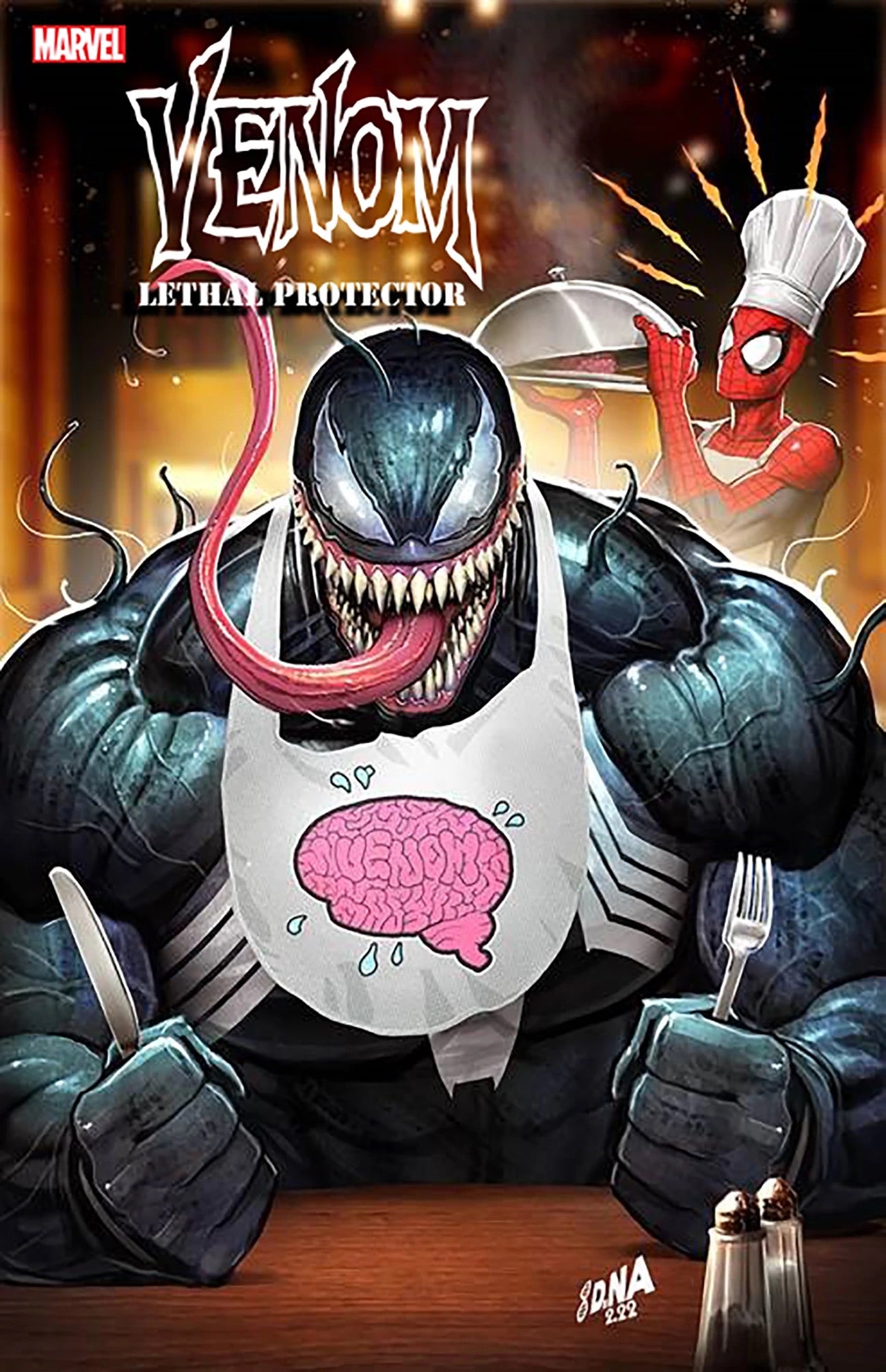 VENOM LETHAL PROTECTOR #1 DAVID NAKAYAMA 1:25 Ratio Variant Spider-Man