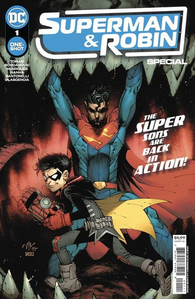 SUPERMAN & ROBIN SPECIAL #1 SET Bogdanovic Main Cover & Jimenez Varaint