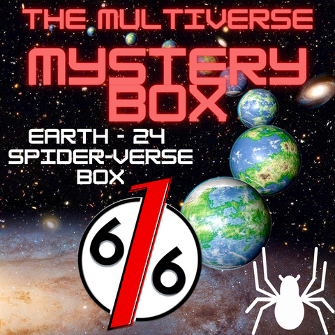 MULTIVERSE MYSTERY BOX - EARTH 24 SPIDER-VERSE BOX - 6 Exclusive Variants