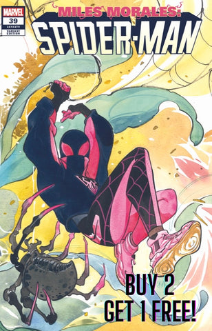 BUY 2 GET 1 FREE - MILES MORALES SPIDER-MAN #39 PEACH MOMOKO 616 Trade Dress Variant - 3 Copies