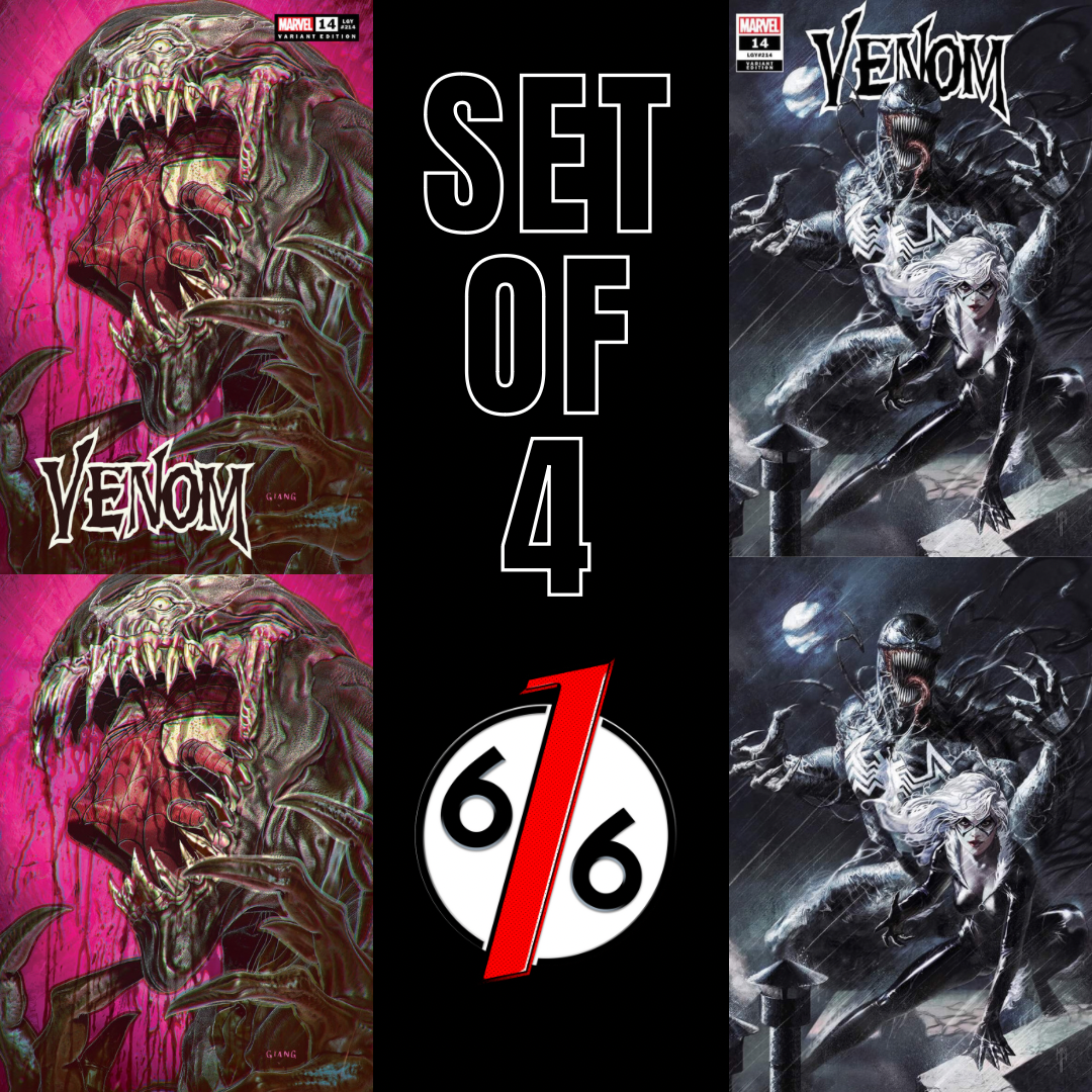 VENOM #14 GIANG & MASTRAZZO 616 Trade Dress & Virgin Variant Set LTD 600 COA