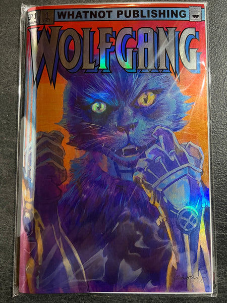 NINJA FUNK #1 RUBENSTEIN 1:50 Exclusive FOIL Ratio Variant WOLVERINE #1 Homage