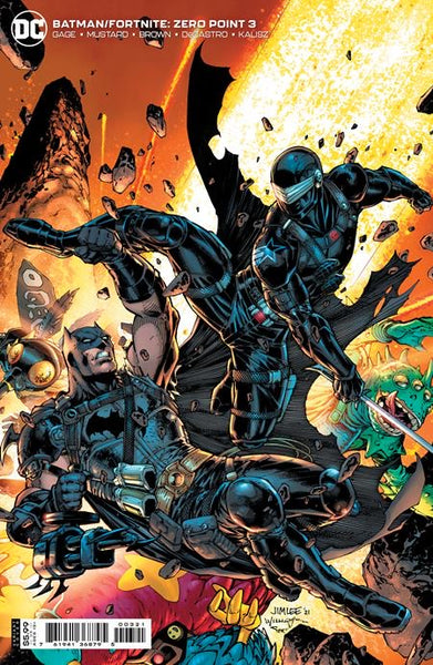 BATMAN FORTNITE ZERO POINT #3 SET OF 3 Janin A & Jim Lee B & Premium Variant