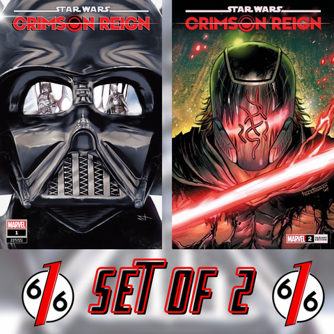 🚨 STAR WARS CRIMSON REIGN #1-2 SET TURINI & KIRKHAM Darth Vader & Ren Variant