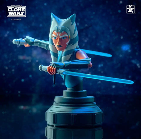 🚨 STAR WARS AHSOKA TANO 1:7 Scale Mini-Bust Gentle Giant LTD 3000