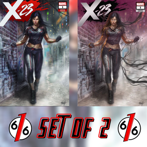 🔥✖️ X-23 #1 LUCIO PARRILLO SET OF 2 Exclusive Trade Dress Variant NM Venom