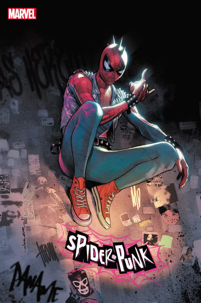 SPIDER-PUNK #1 SET TONY DANIELS Unknown/616 Variant & COIPEL Main Cover