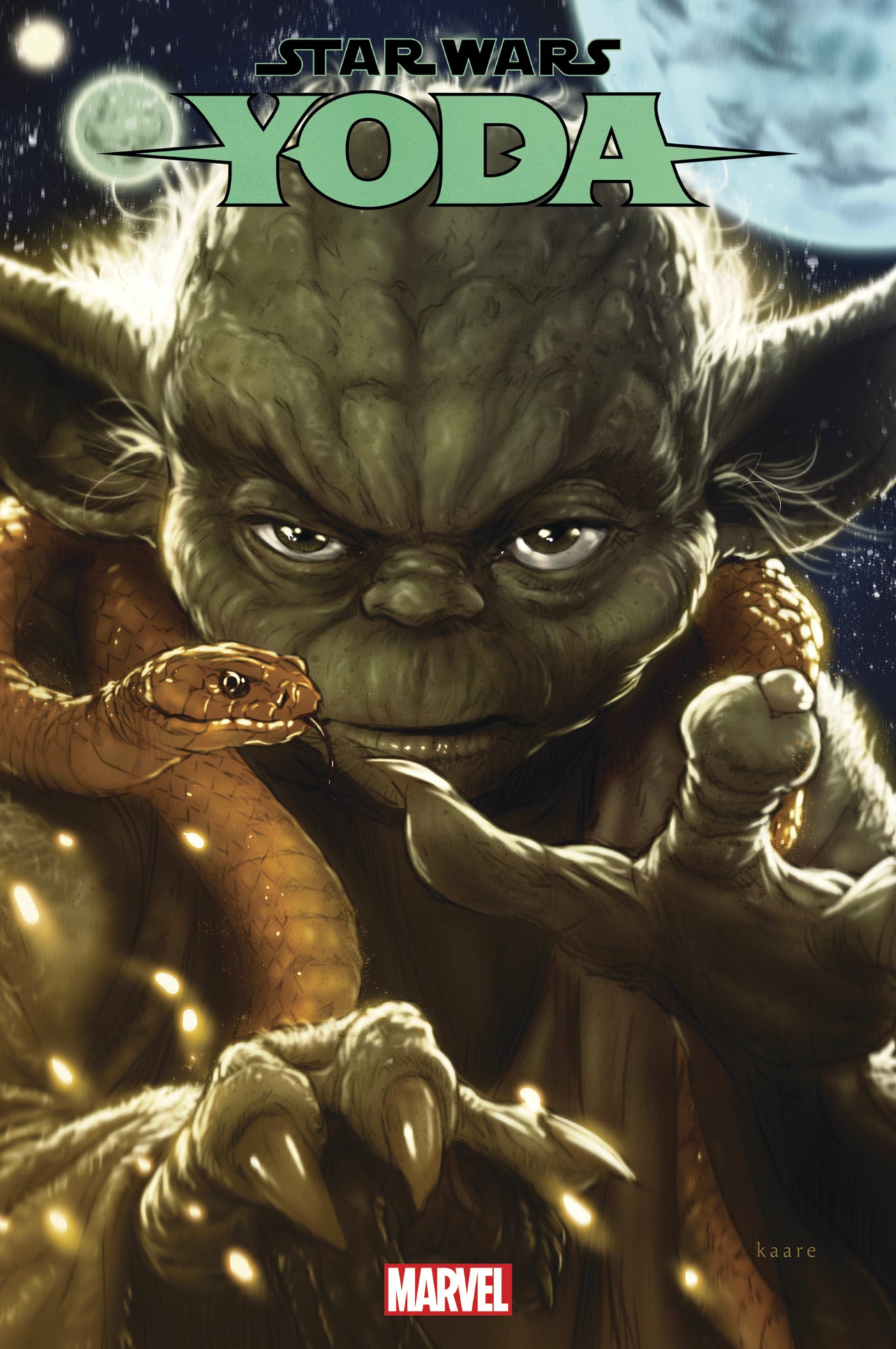 STAR WARS YODA #1 KAARE ANDREWS 1:25 Ratio Variant 