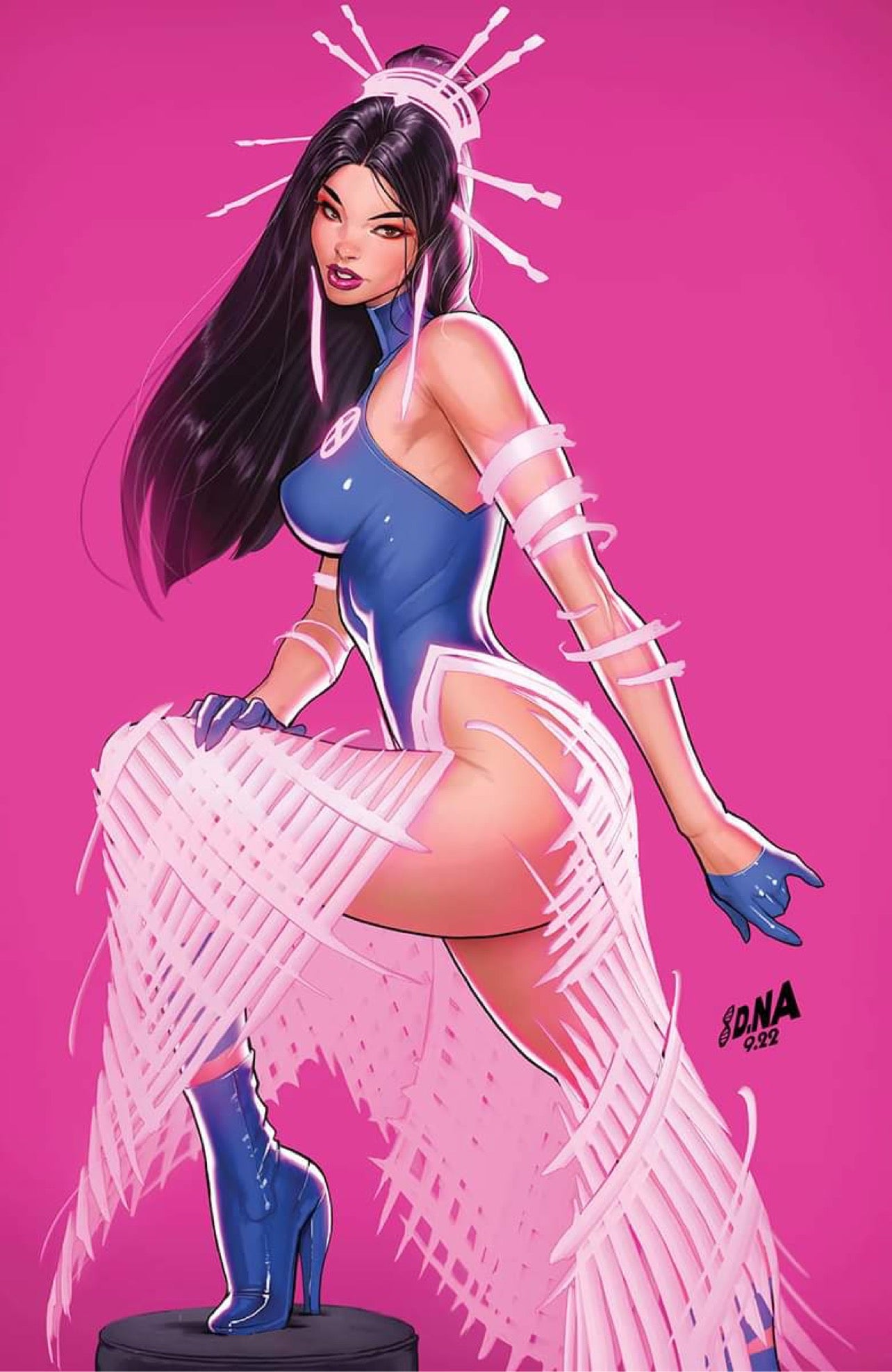 AXE JUDGMENT DAY OMEGA #1 NAKAYAMA Virgin Variant PSYLOCKE