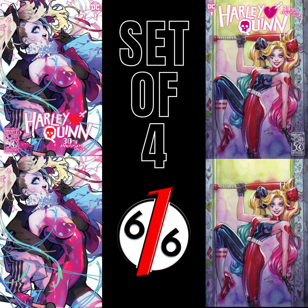 HARLEY QUINN 30th ANNIVERSARY SPECIAL BESCH & RICH Variant Set Of 4