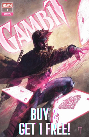 BUY 2 GET 1 FREE - GAMBIT #1 MASTRAZZO Unknown 616 Trade Dress Variant - 3 Copies