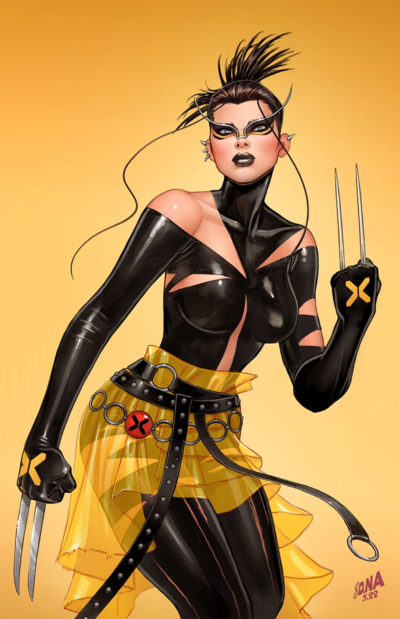 AXE JUDGMENT DAY #2 NAKAYAMA Unknown 616 Virgin Variant X-23 Wolverine