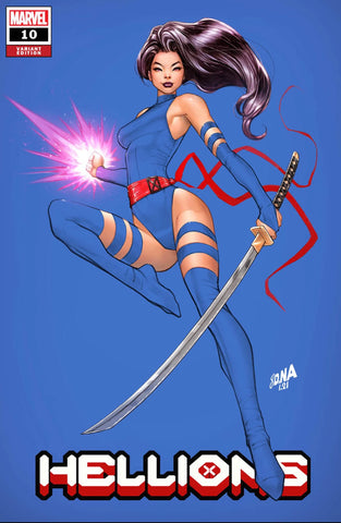 🚨🔥 HELLIONS #10 DAVID NAKAYAMA Exclusive Trade Dress Variant Psylocke X-Men NM