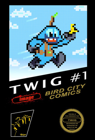 TWIG #1 HAL LAREN Bird City Exclusive Nintendo Virgin Variant LTD 750 COA