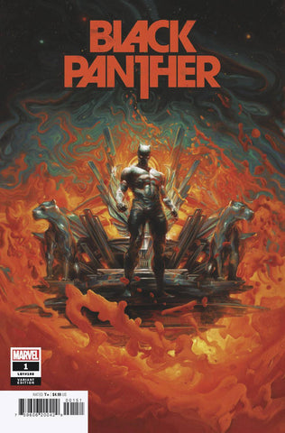 🚨🔥 BLACK PANTHER #1 SAM SPRATT 1:25 Ratio Variant