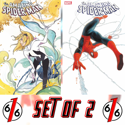 AMAZING SPIDER-MAN #5 SET PEACH MOMOKO 616 & MERCADO Variant