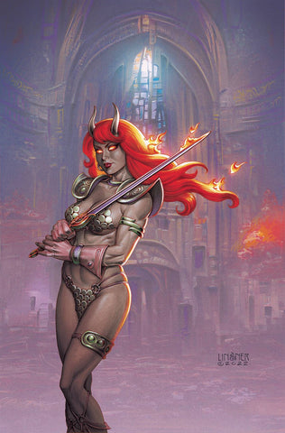 RED SONJA HELL SONJA #2 LINSNER 1:25 Virgin Ratio Variant