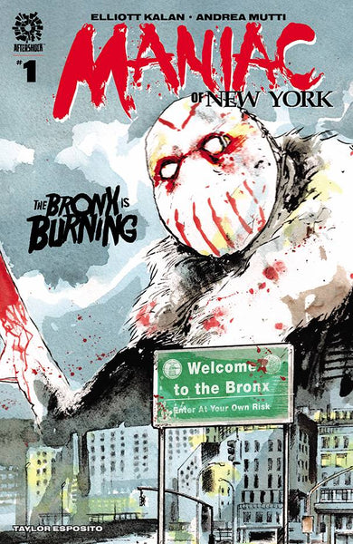 MANIAC OF NEW YORK BRONX IS BURNING #1 SET Mutti A & Mask Variant B