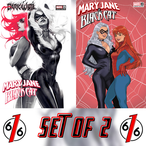 MARY JANE & BLACK CAT 1-2 IVAN TAO & ROMINA JONES 616 Trade Dress Variant Set