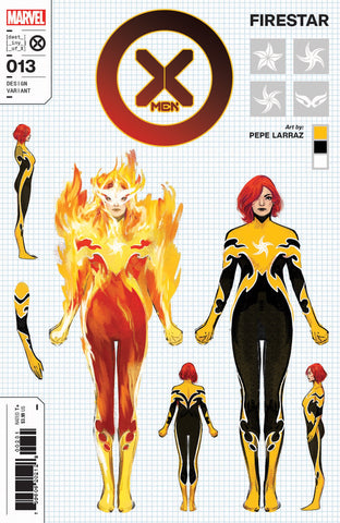 X-MEN 13 PEPE LARRAZ Firestar 1:10 Design Ratio Variant