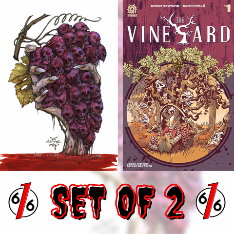 THE VINEYARD #1 SET ZOE LACCHEI 616 Virgin Variant & KIVELA Main Cover