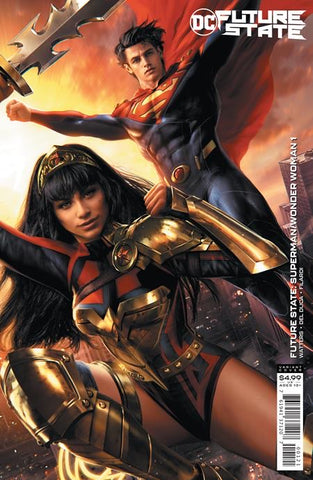 FUTURE STATE SUPERMAN WONDER WOMAN #1 Cover B Jeremy Roberts Yara Flor