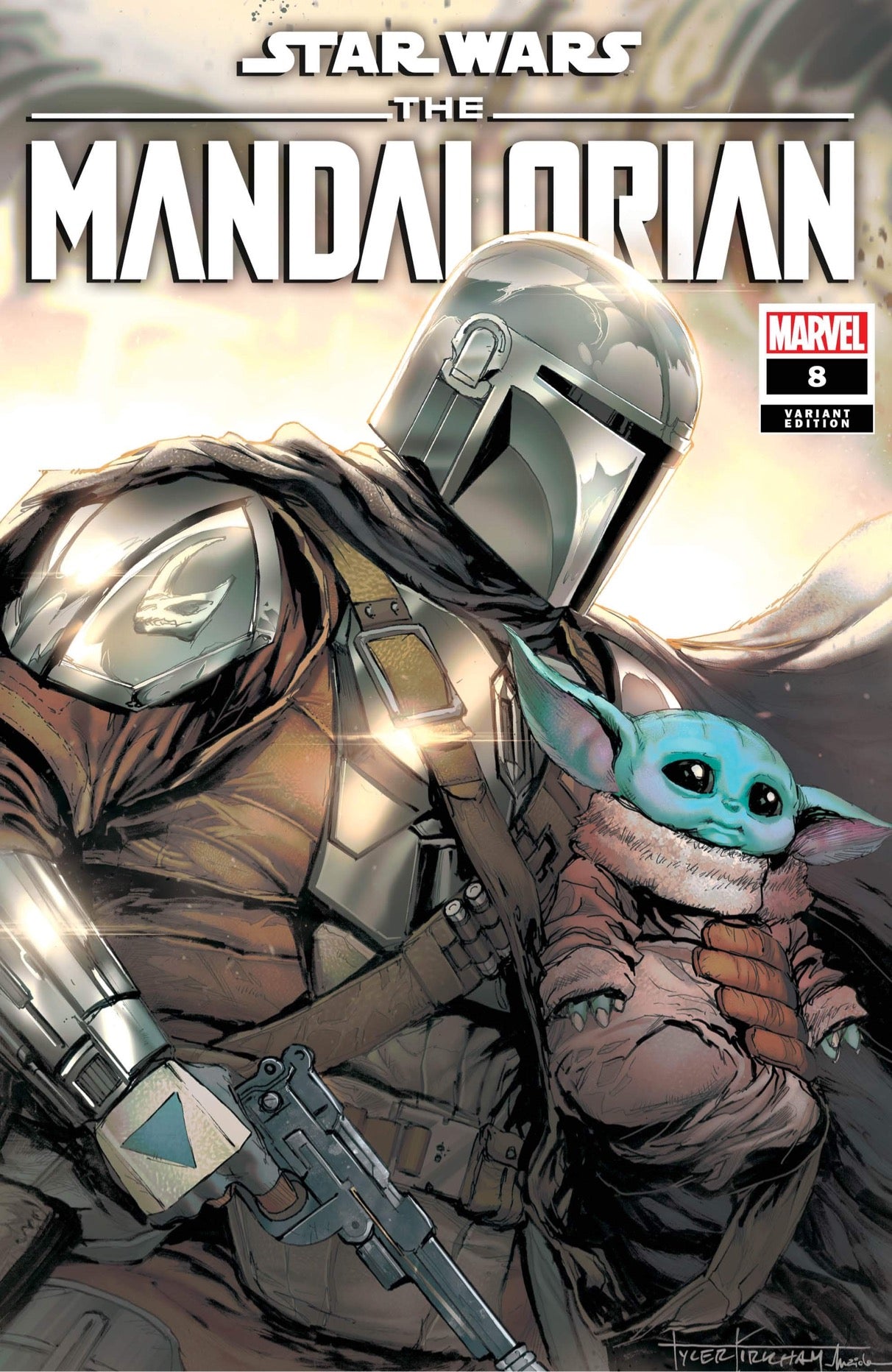 STAR WARS THE MANDALORIAN 8 TYLER KIRKHAM Trade Dress & Virgin