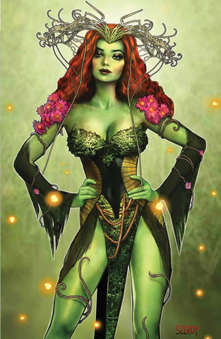 BATMAN FEAR STATE ALPHA #1 SZERDY Virgin Variant LTD 1000 Poison Ivy