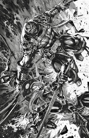 X-MEN #13 KAEL NGU B&W FULL VIRGIN Variant X Of Swords 